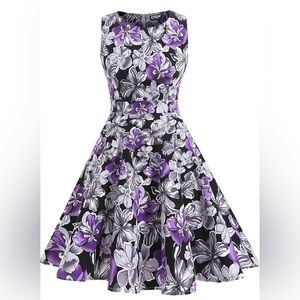Plus 1950s style vintage dress